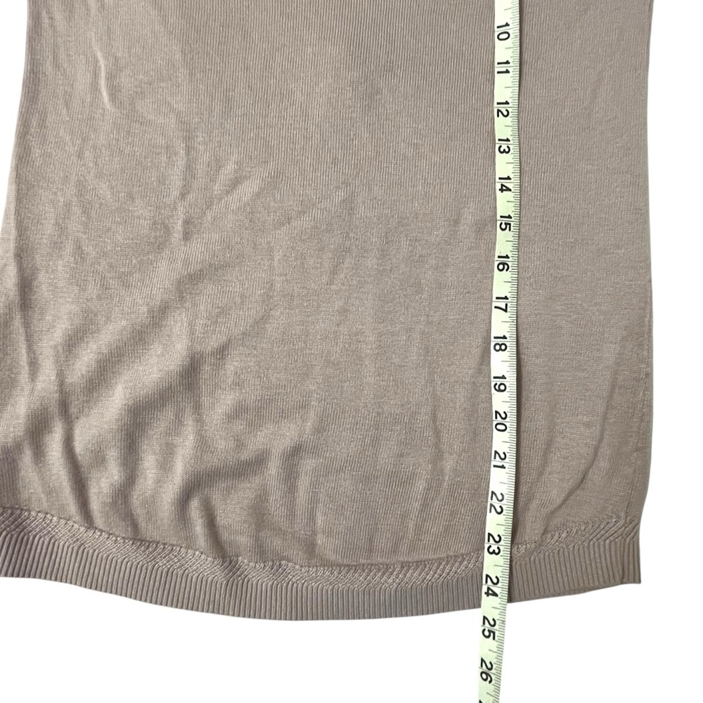 Lululemon Unity Drop Back Sweater Smoky Blush Pink Size 6 Longline Lightweight - Picture 7 of 10